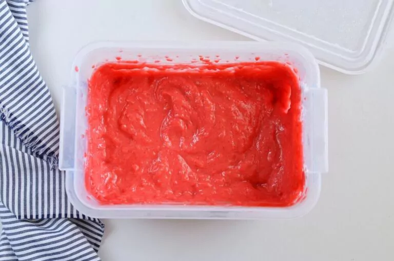 Step 4 - Raspberry Sorbet