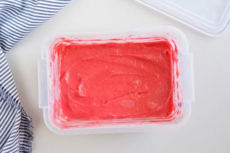 Step 5 - Raspberry Sorbet