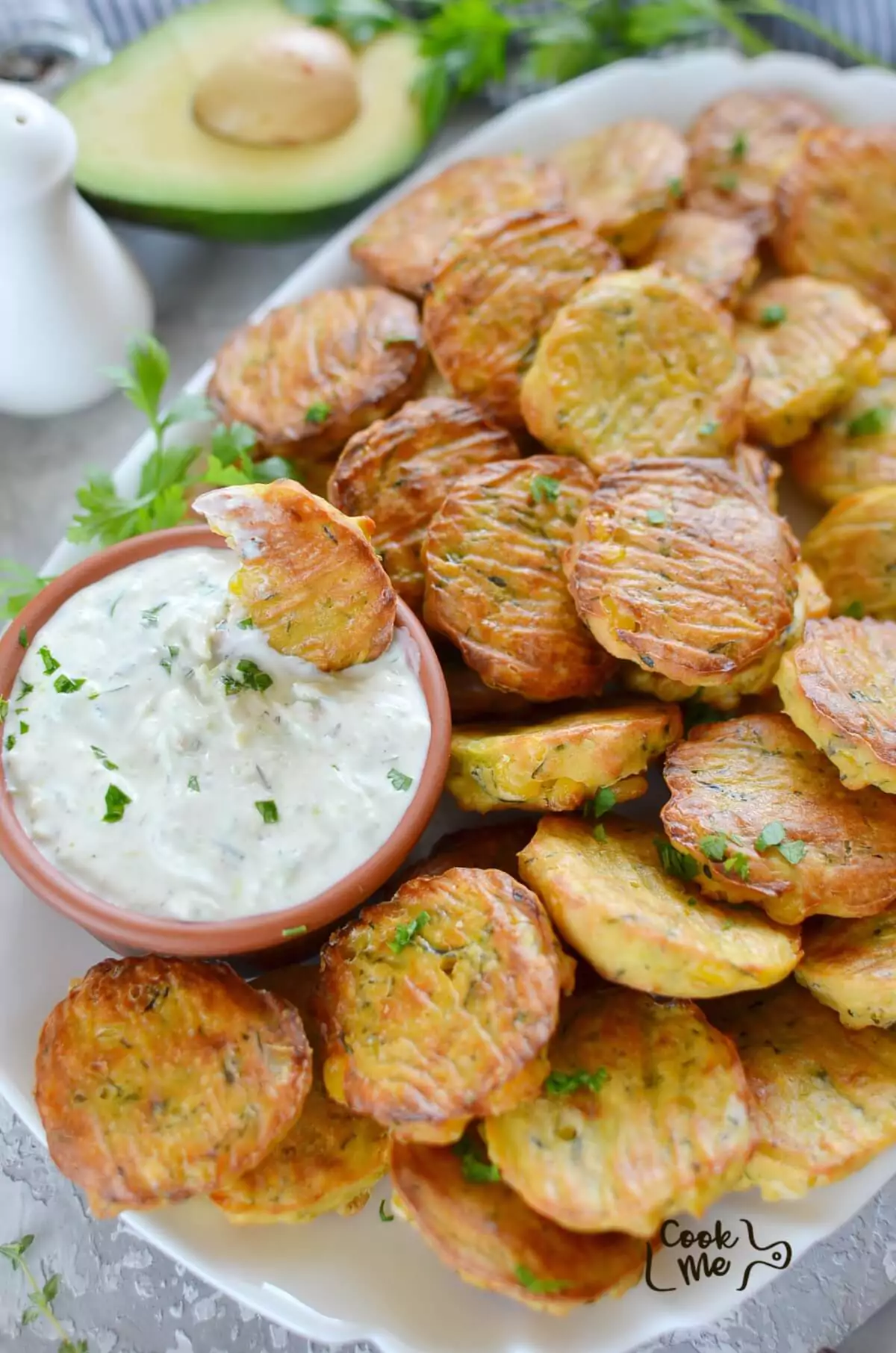 Southwestern Baked Zucchini Corn Bites
