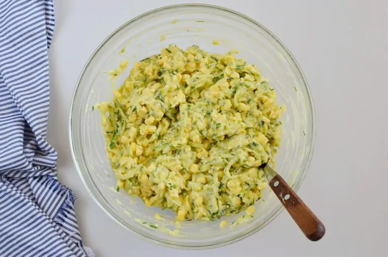 Step 2 - Southwestern Baked Zucchini Corn Bites