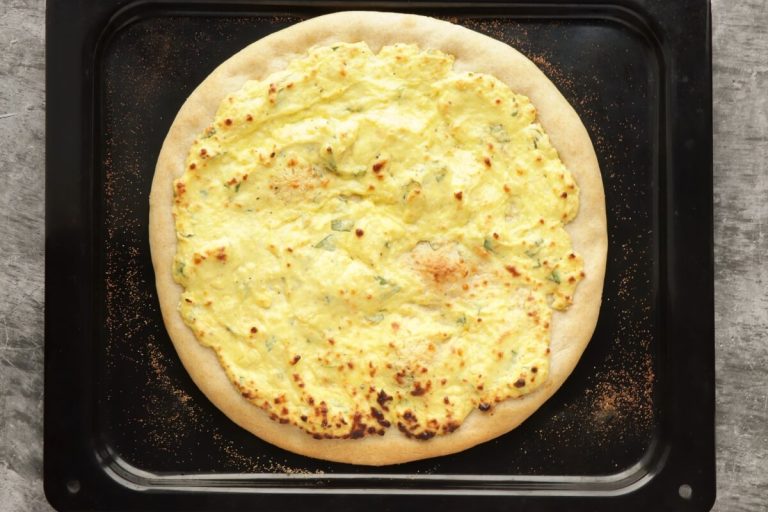 Step 6 - Squash Blossom Pizza