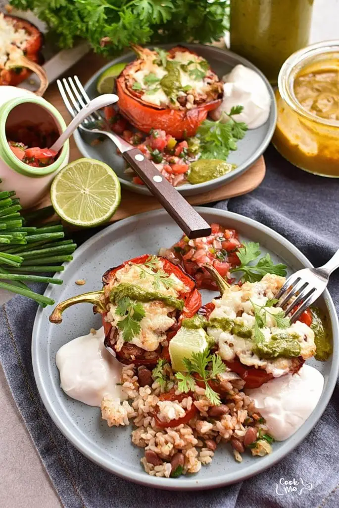 Vegetarian Stuffed Peppers