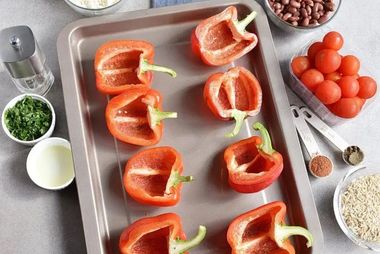 Step 2 - Vegetarian Stuffed Peppers