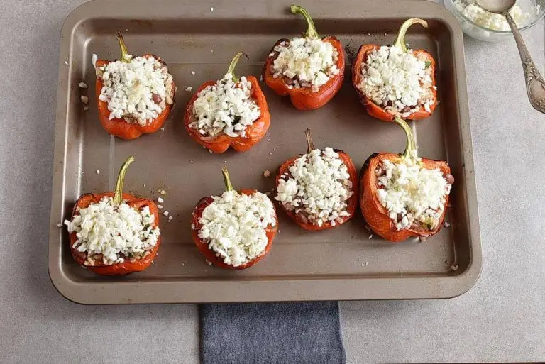Step 8 - Vegetarian Stuffed Peppers