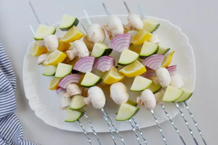 Step 3 - Veggie Kebabs