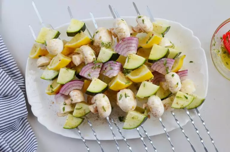 Step 5 - Veggie Kebabs