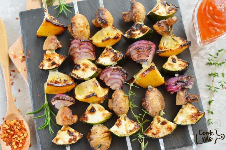 Step 7 - Veggie Kebabs
