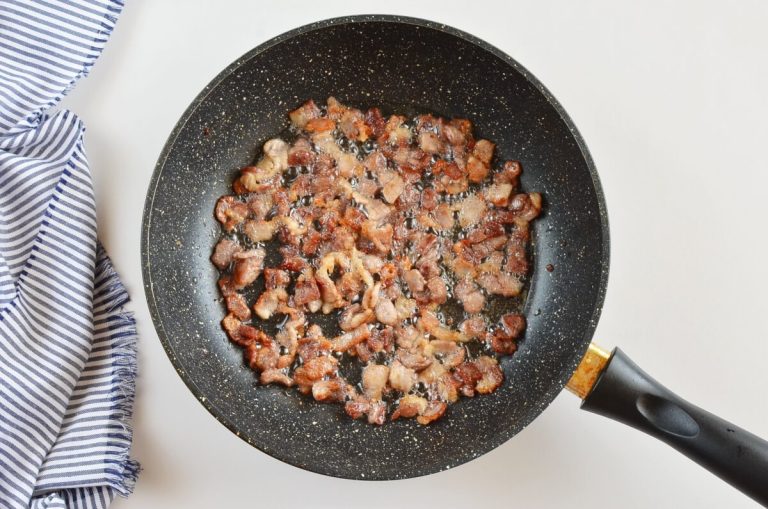 Step 4 - Warm Maple Bacon Potato Salad