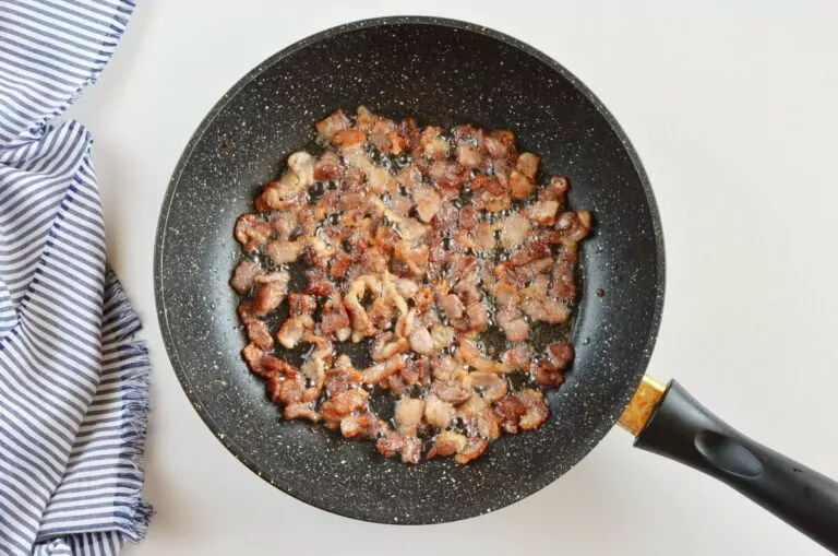 Step 4 - Warm Maple Bacon Potato Salad