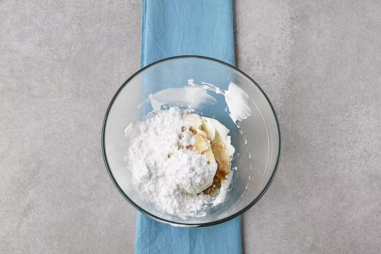 Step 1 - Whipped Cream Cheese Fruit Dip