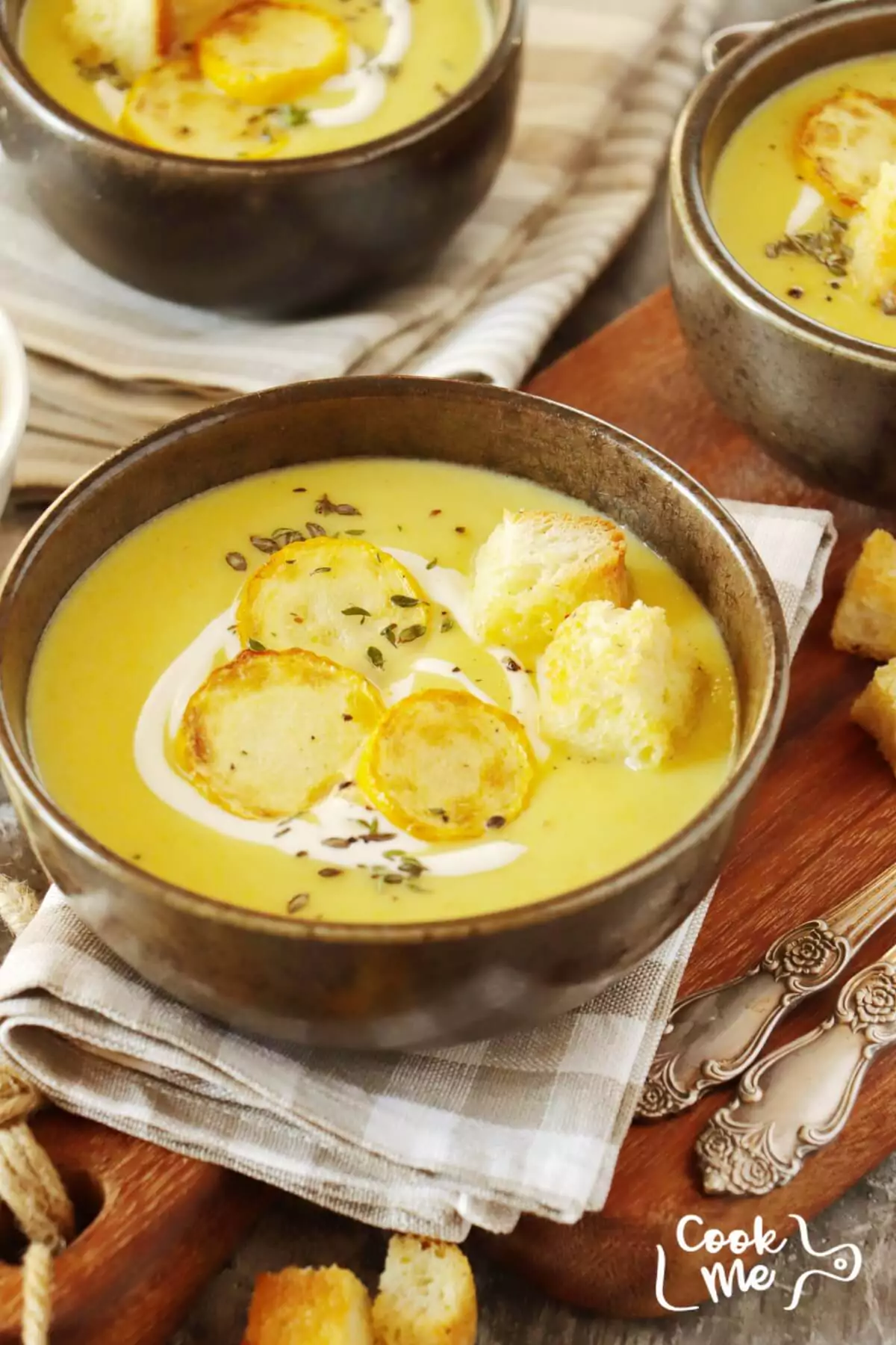 Yellow Squash Soup Recipe - Cook.me Recipes