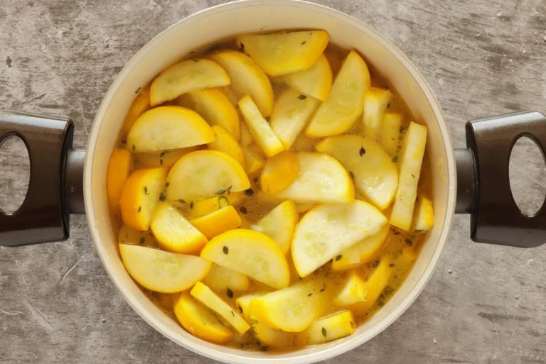 Step 3 - Yellow Squash Soup