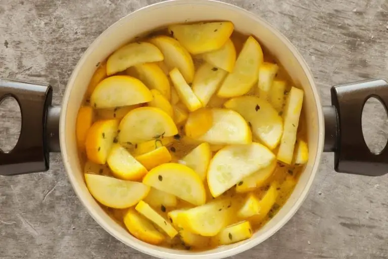Step 3 - Yellow Squash Soup