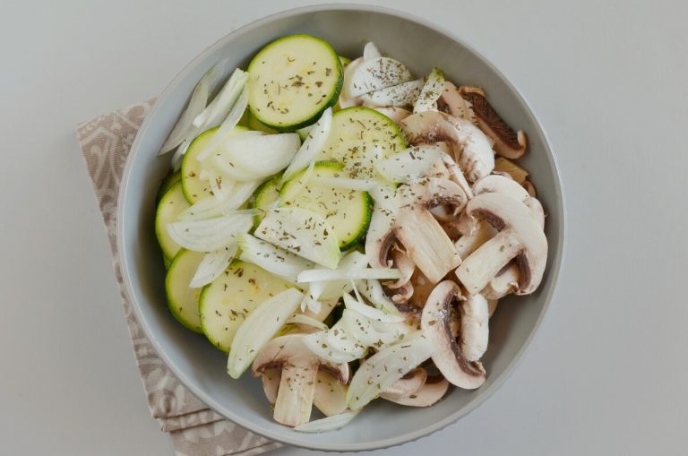 Step 2 - Low Carb Zucchini Mushroom Bake
