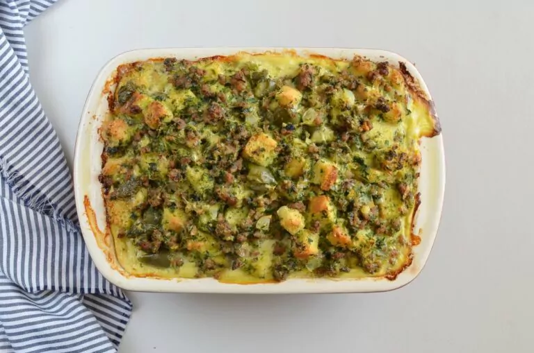 Step 9 - Veggie Sausage Strata