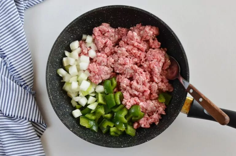 Step 1 - Veggie Sausage Strata