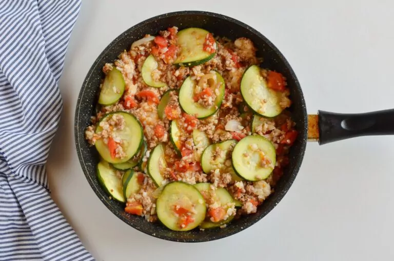 Step 5 - Zucchini & Sausage Stovetop Casserole
