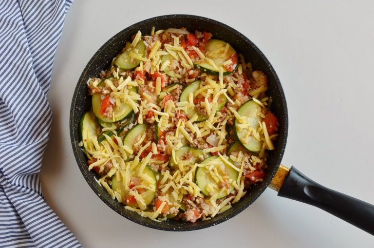 Step 7 - Zucchini & Sausage Stovetop Casserole