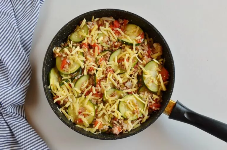 Step 7 - Zucchini & Sausage Stovetop Casserole
