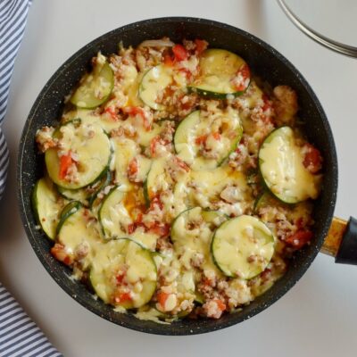 Zucchini & Sausage Stovetop Casserole Recipe - Cook.me Recipes