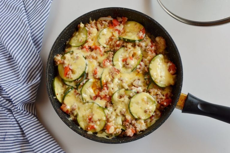 Step 8 - Zucchini & Sausage Stovetop Casserole