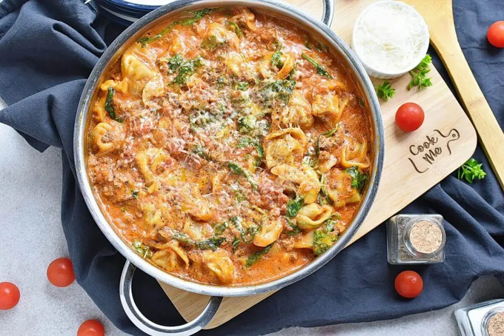 20-Minute Tuscan Tortellini with Sausage