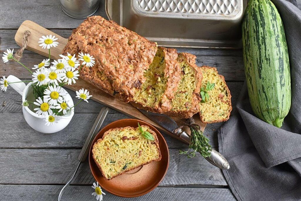 How to serve Bacon and Cheddar Zucchini Bread