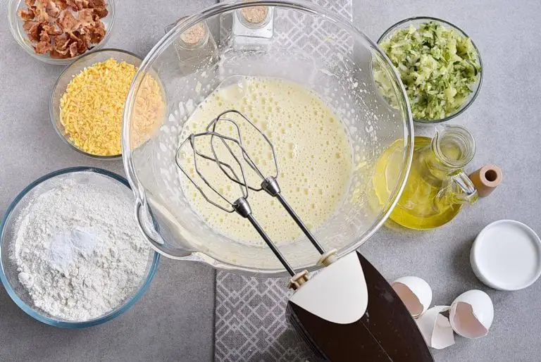 Step 2 - Bacon and Cheddar Zucchini Bread