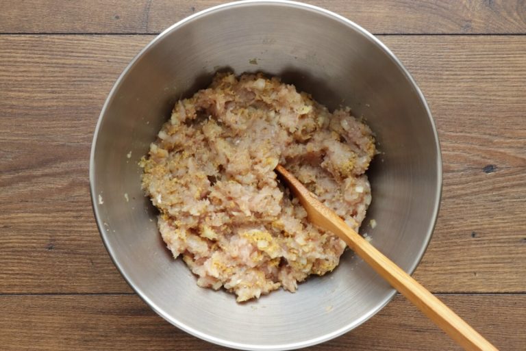 Step 2 - Baked Chicken Meatballs
