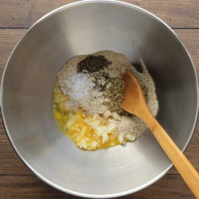 Baked Chicken Meatballs recipe - step 2