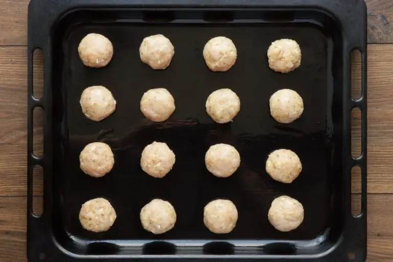 Step 3 - Baked Chicken Meatballs