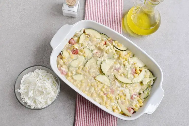 Step 5 - Basil Corn & Tomato Bake