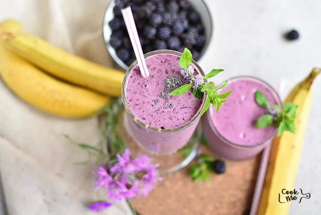 Blackberry-Banana Smoothie