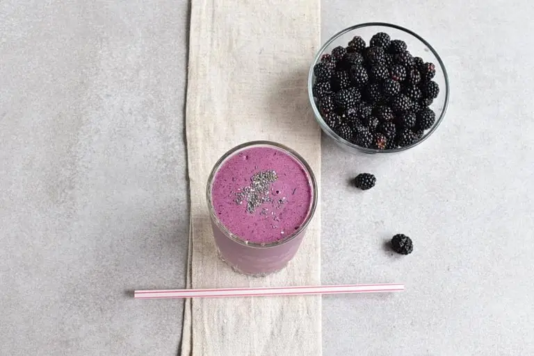 Step 4 - Blackberry-Banana Smoothie