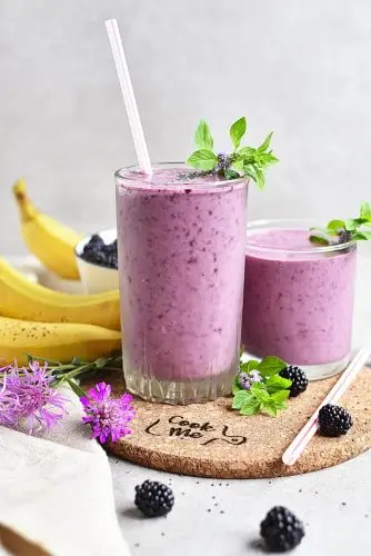 Blackberry-Banana Smoothie