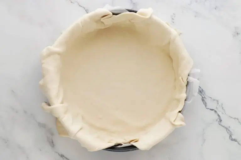 Step 3 - Blueberry Basque Cheesecake