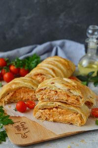 Buffalo Chicken Braid