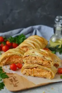 Buffalo Chicken Braid