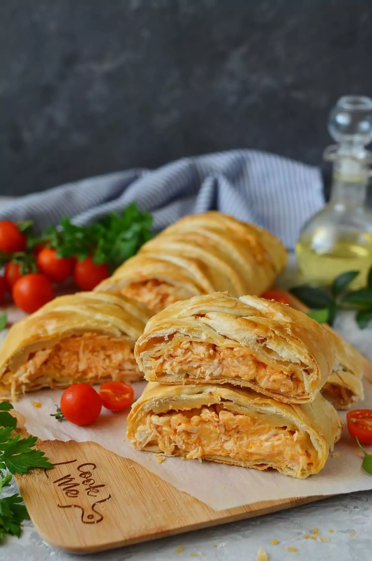 Buffalo Chicken Braid