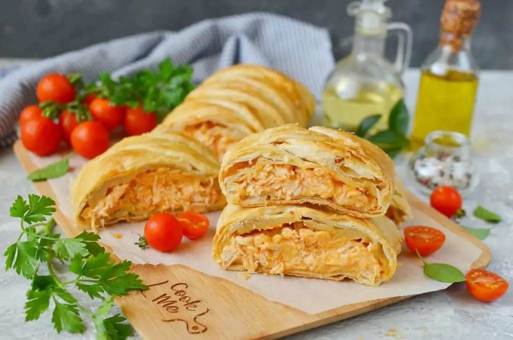 Buffalo Chicken Braid