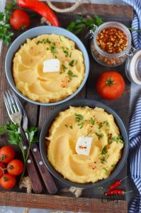 Buttery Pumpkin Mashed Potatoes