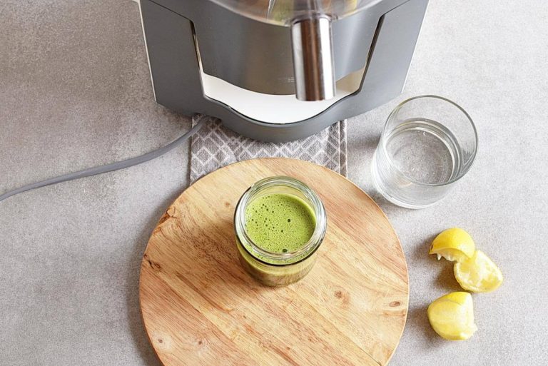 Step 1 - Celery Ginger and Lemon Juice