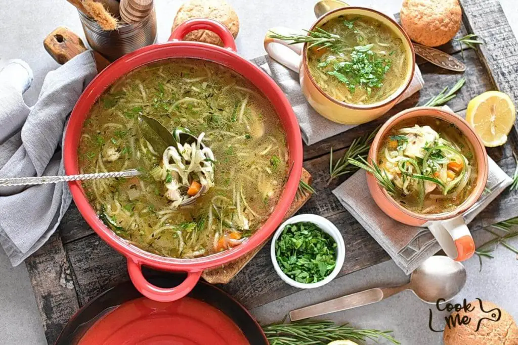 Chicken Zoodle Soup