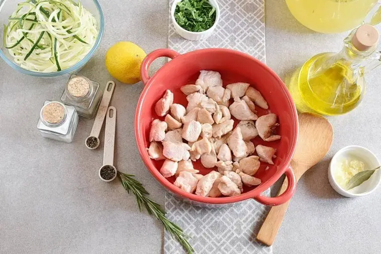 Step 2 - Chicken Zoodle Soup