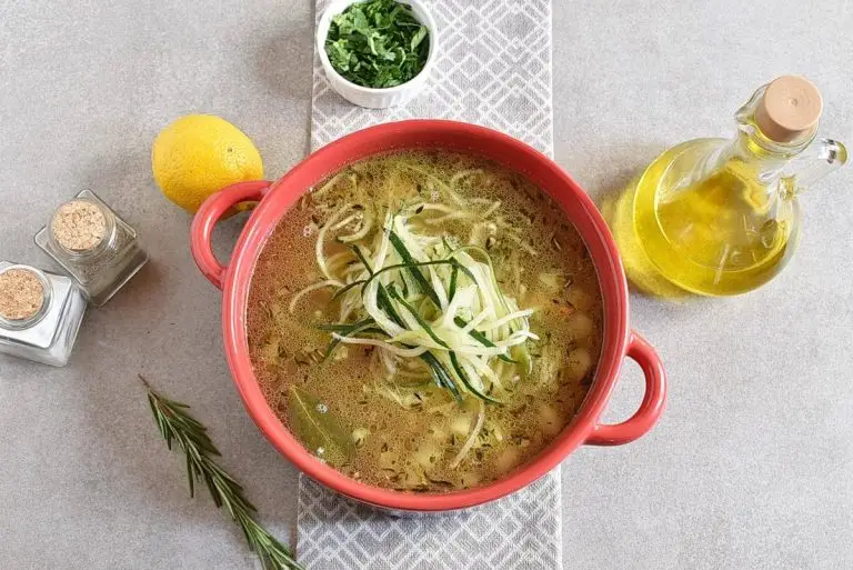 Step 6 - Chicken Zoodle Soup