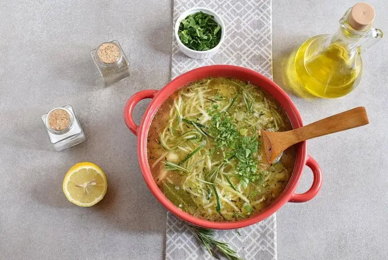 Step 8 - Chicken Zoodle Soup