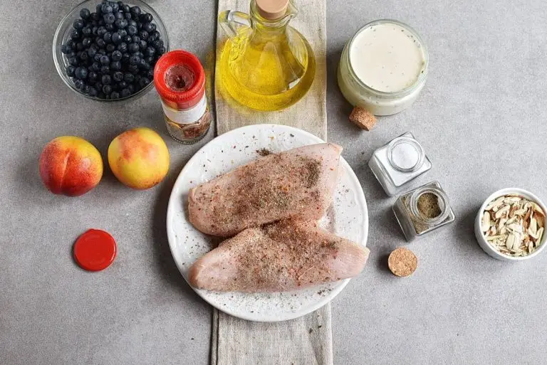 Step 2 - Chicken and Nectarine Poppy Seed Salad