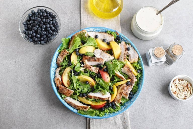Step 5 - Chicken and Nectarine Poppy Seed Salad