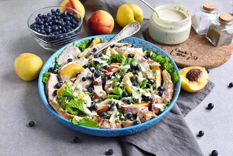 Step 7 - Chicken and Nectarine Poppy Seed Salad