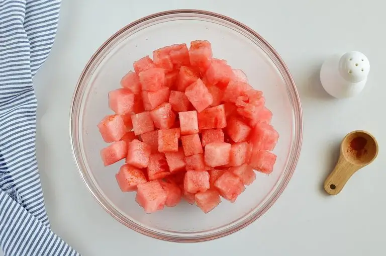 Step 2 - Chili Lime Watermelon Salad